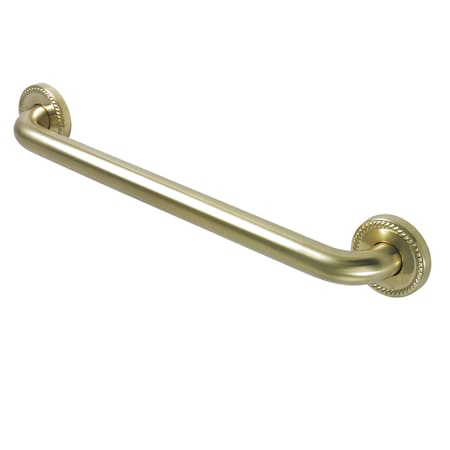 Laurel Contemporary Grab Bar, 21-1/16" L, 17 ga. Brass, Brushed Brass DR814187